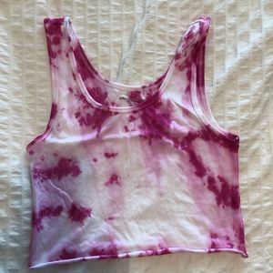 HAND MADE TIE DYE TANKS